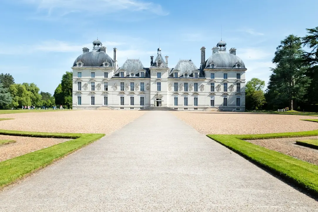 white and gray paint castle